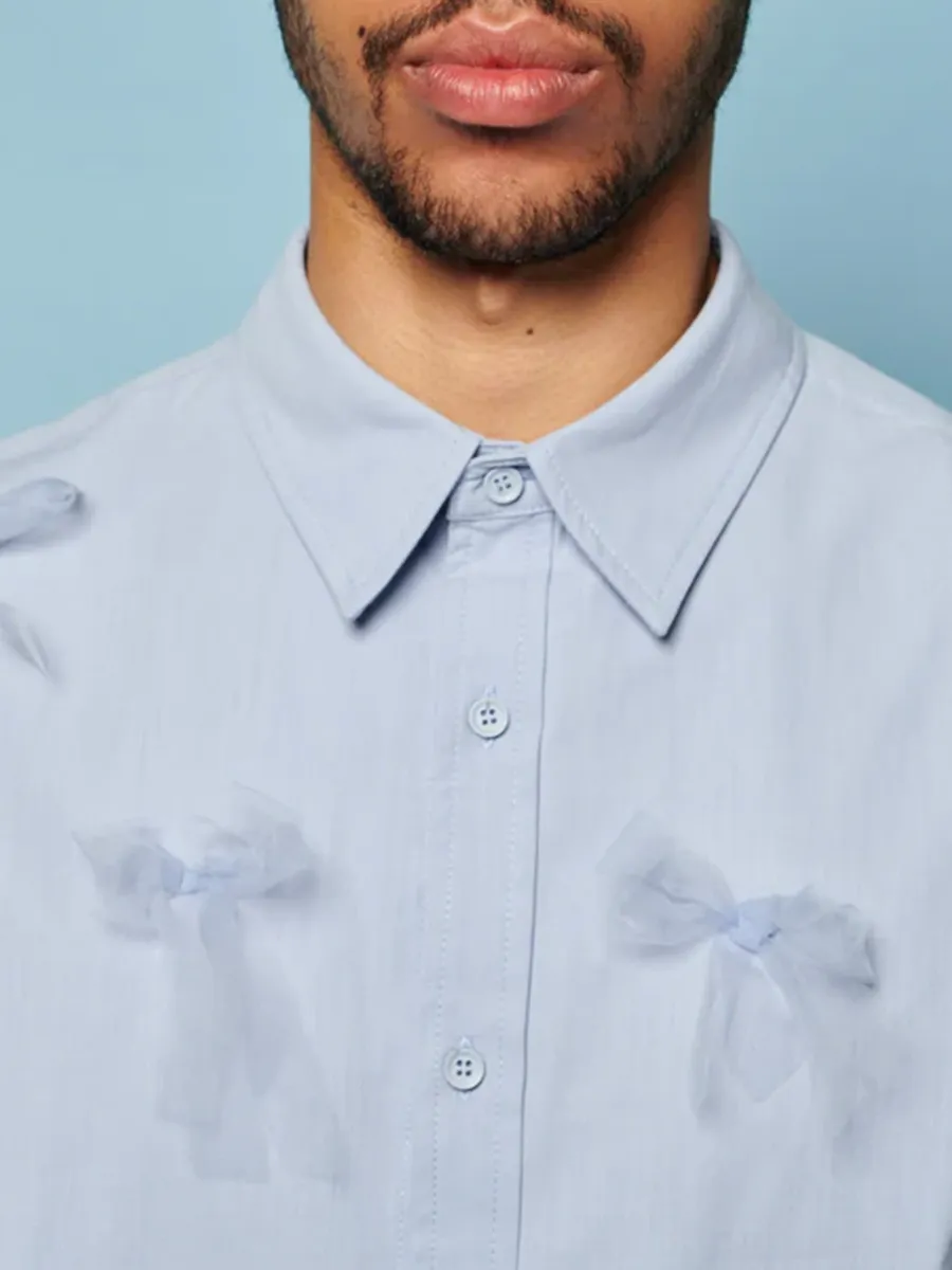 Tulle Bow Shirt