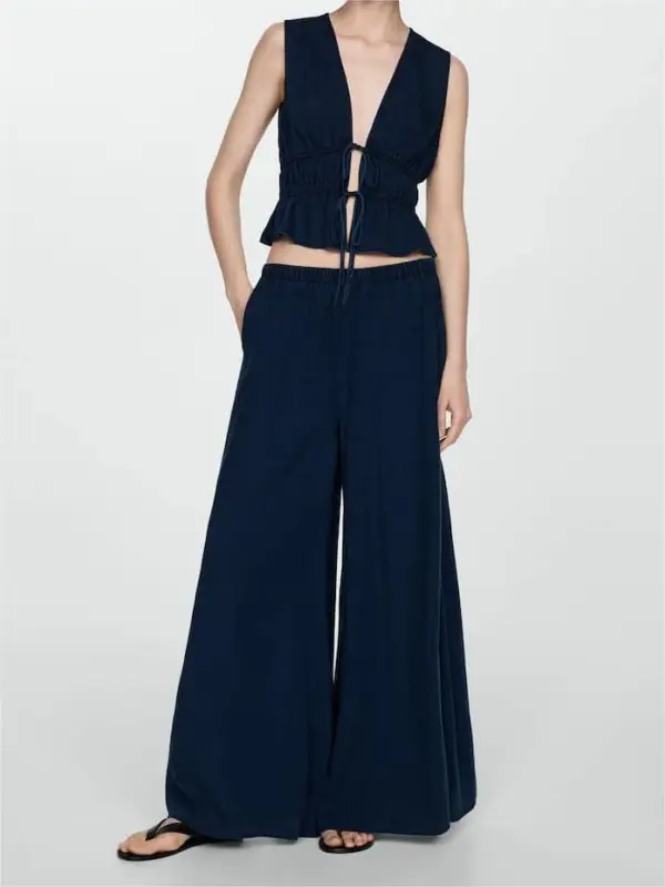 Pants With Elastic Waistband