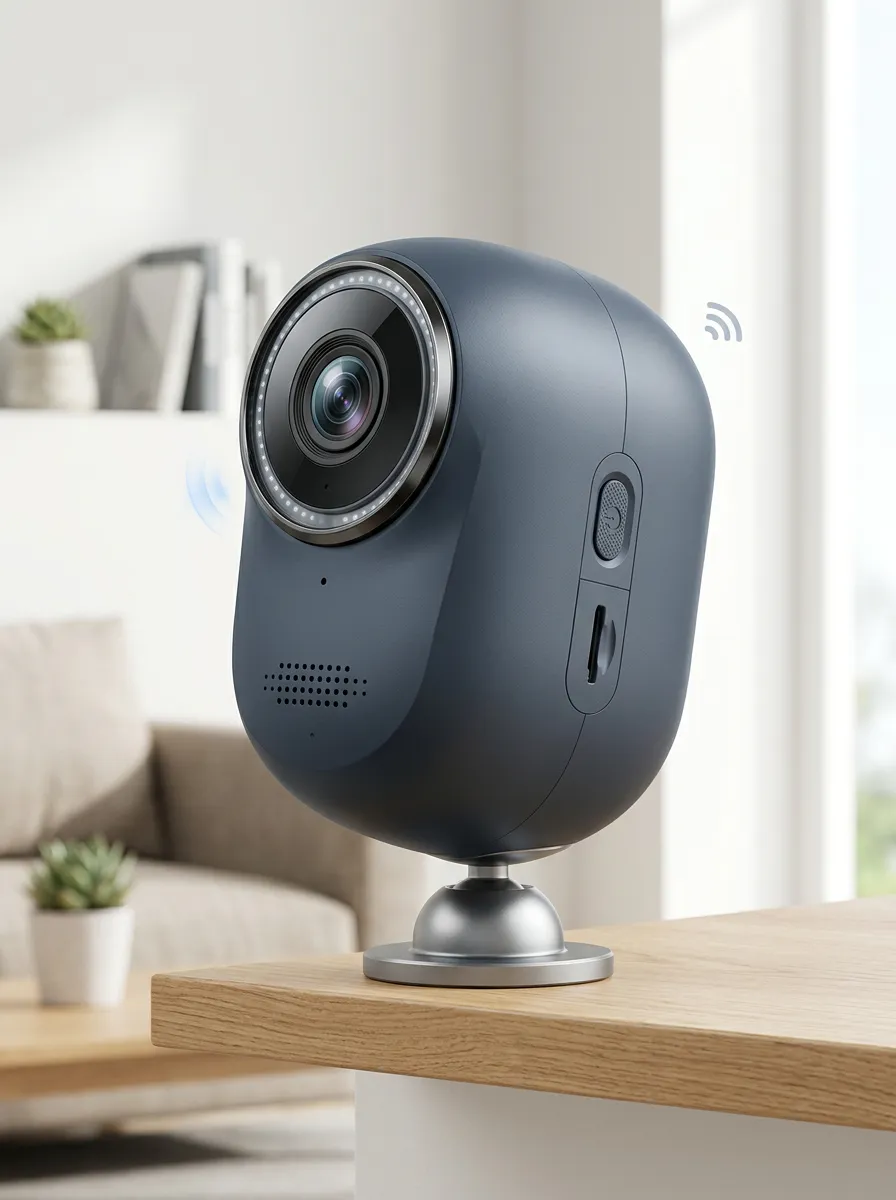 Wireless Compact Patterned Shell Mini Security Camera
