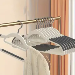 40pcs Set Non-slip Plastic Hangers