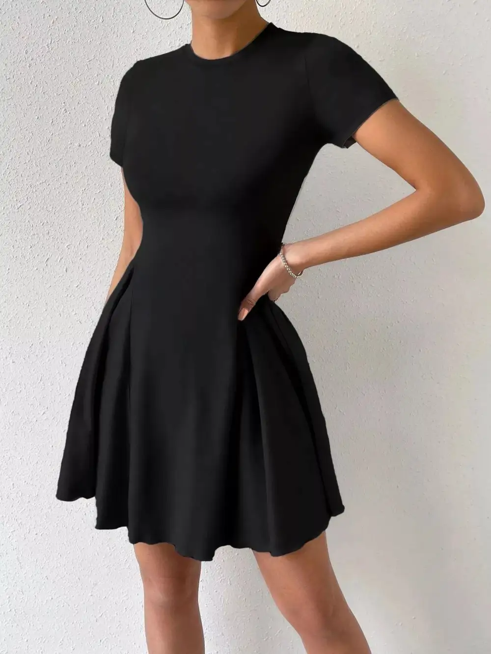 Everyday Short Sleeve Mini Dress