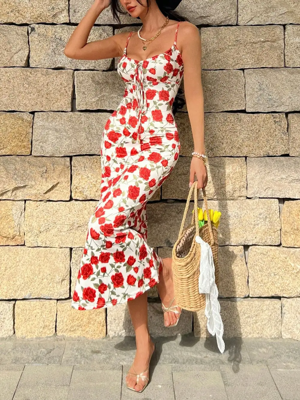 Everyday Floral Midi Dress