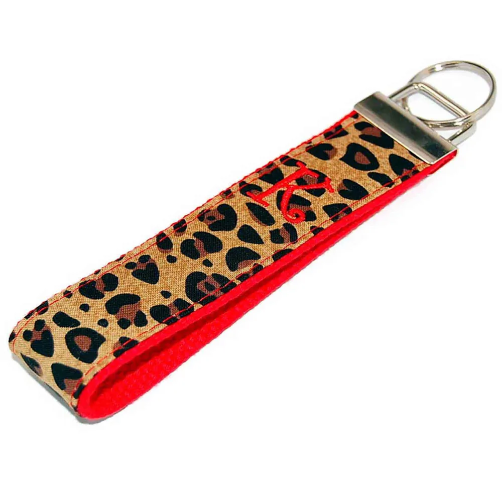 Leopard Cozy Keychain