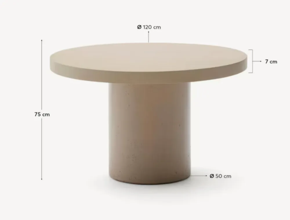 Round Glass Dining Table
