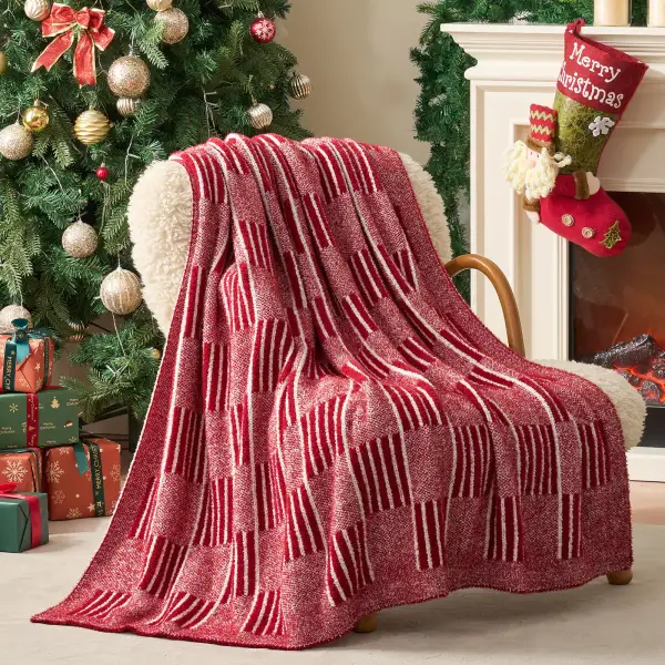 Layered Checkered Blanket