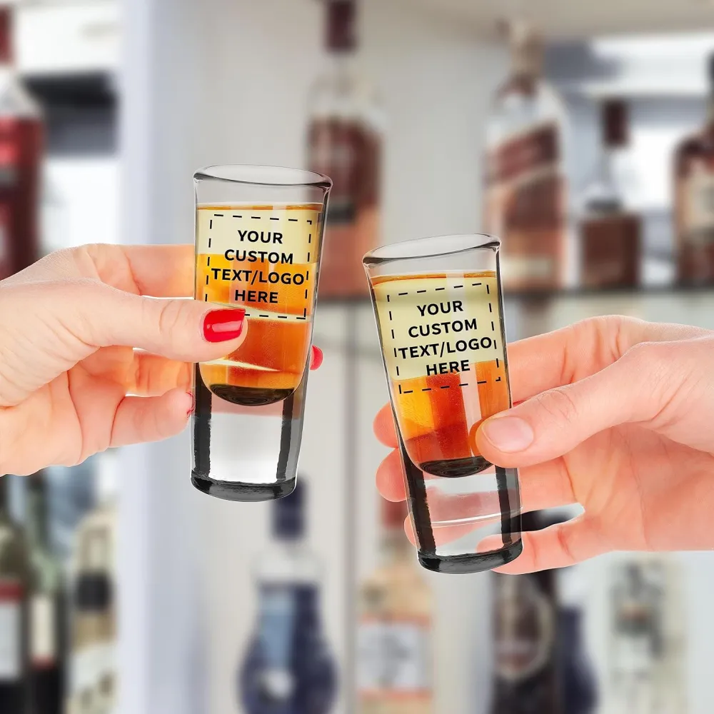 Custom 1.5 oz. Heavy Base Shot Glasses