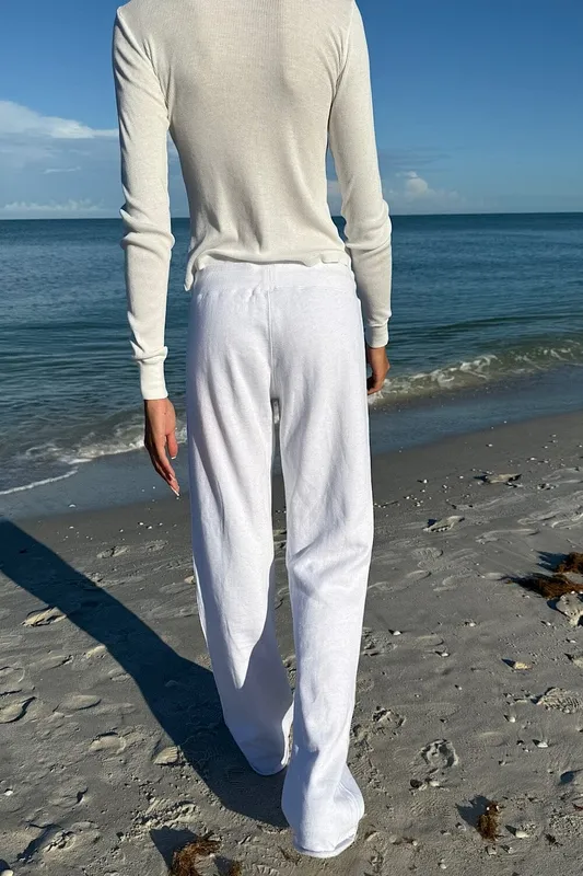 Silver Grey Fleece Sweatpants