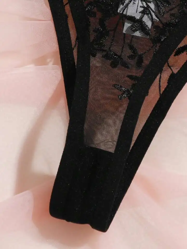 Through Lingerie Set