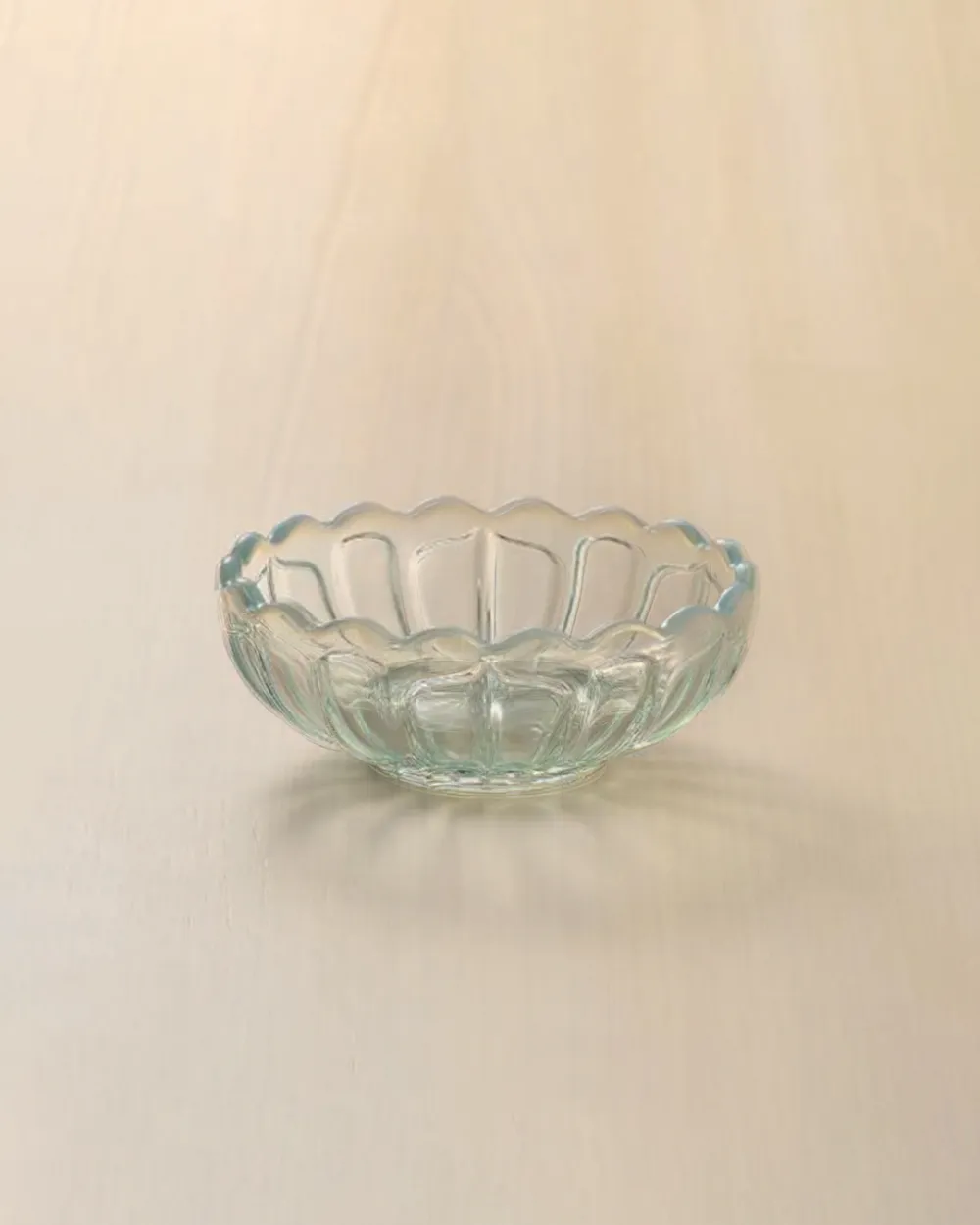 Vintage Cut Glass Serving Bowl
