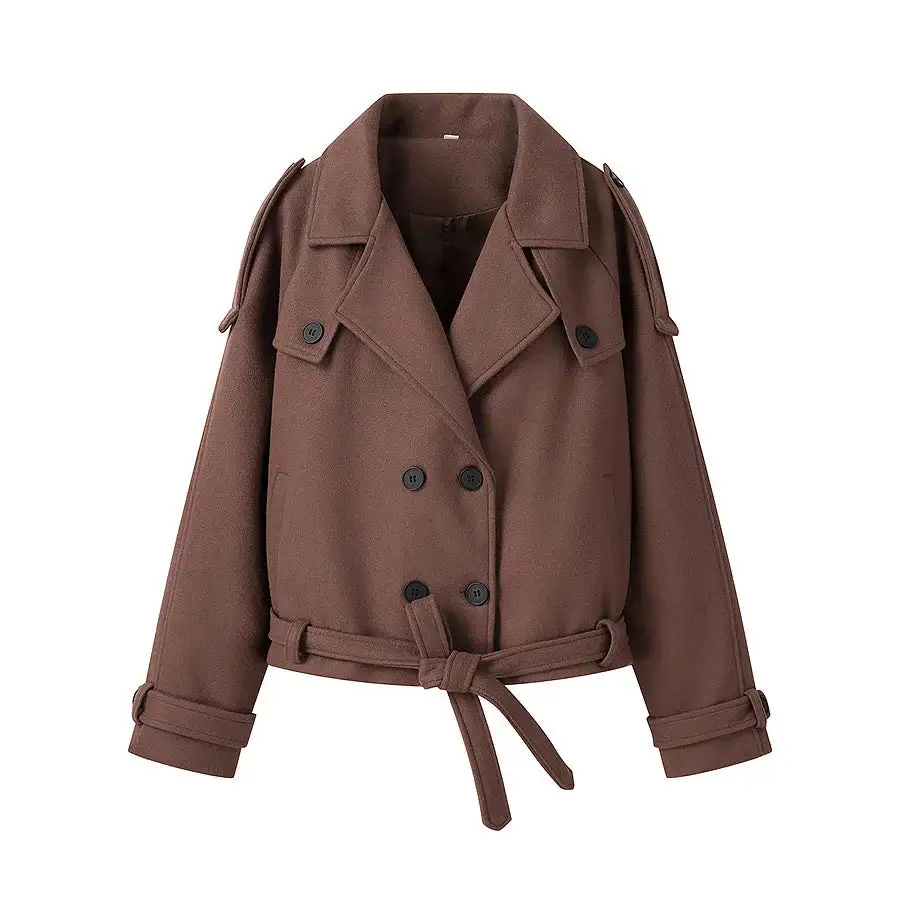 Relaxed Layered Trench Coat