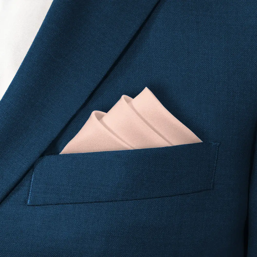 Sophisticated Classic Solid Pocket Square