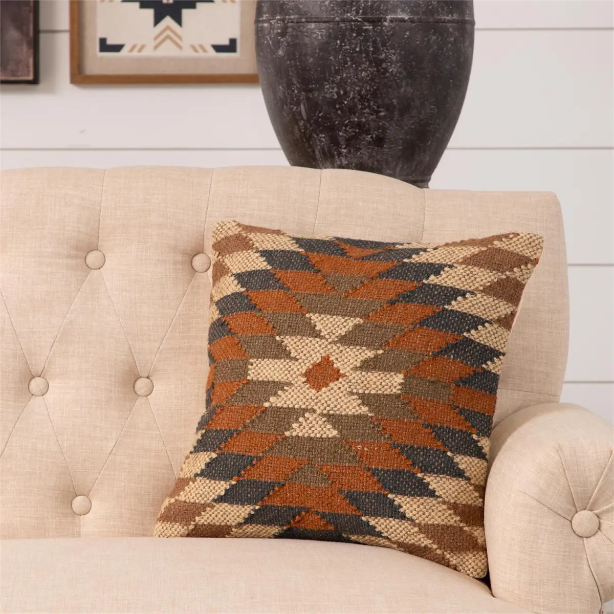Woven Decorative Accent Pillow