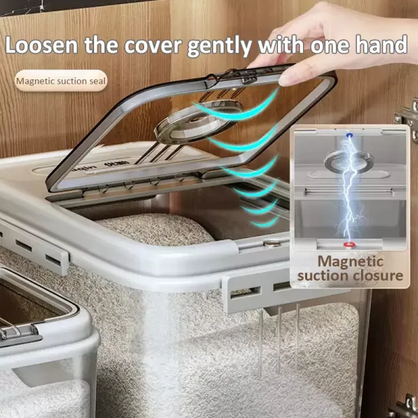 Airtight Rice Storage Container