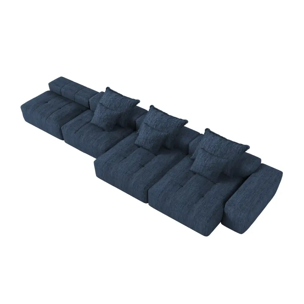 Modern Sectional Modular Chenille Sectional Sofa