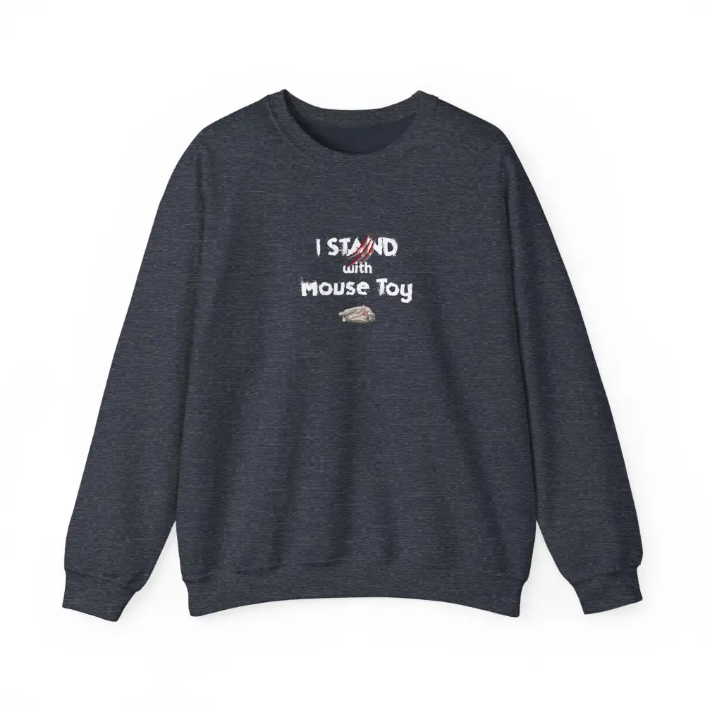 Mouse Toy Cat Crewneck Sweatshirt
