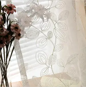 Leaf Blackout Curtain Panel