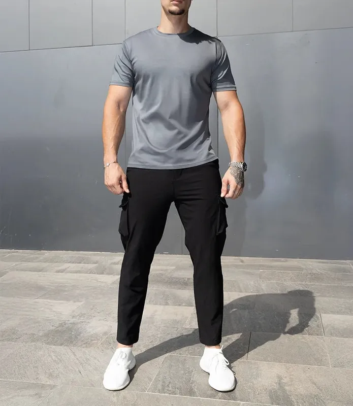 Dark Grey Clean Fit T-Shirt
