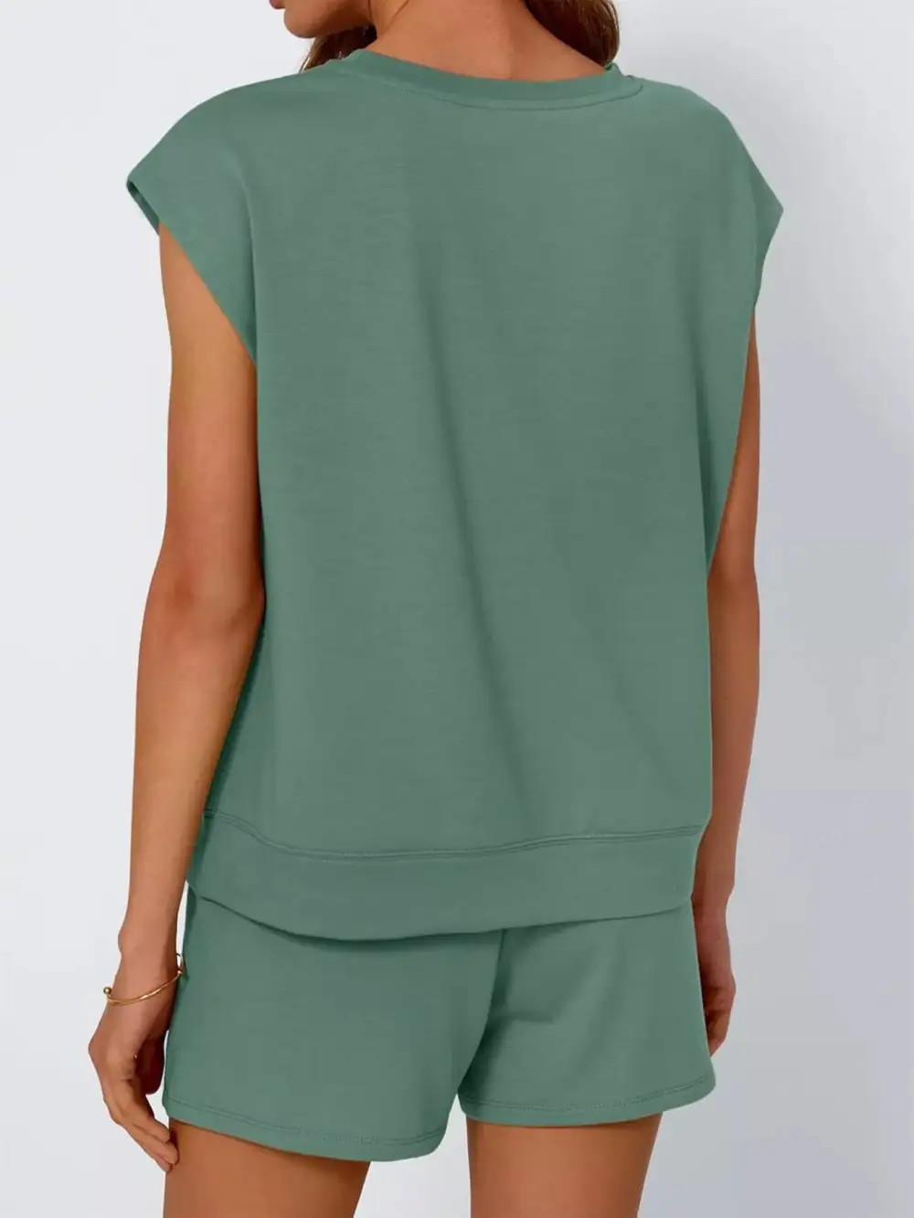 Casual T Shirt Shorts Set