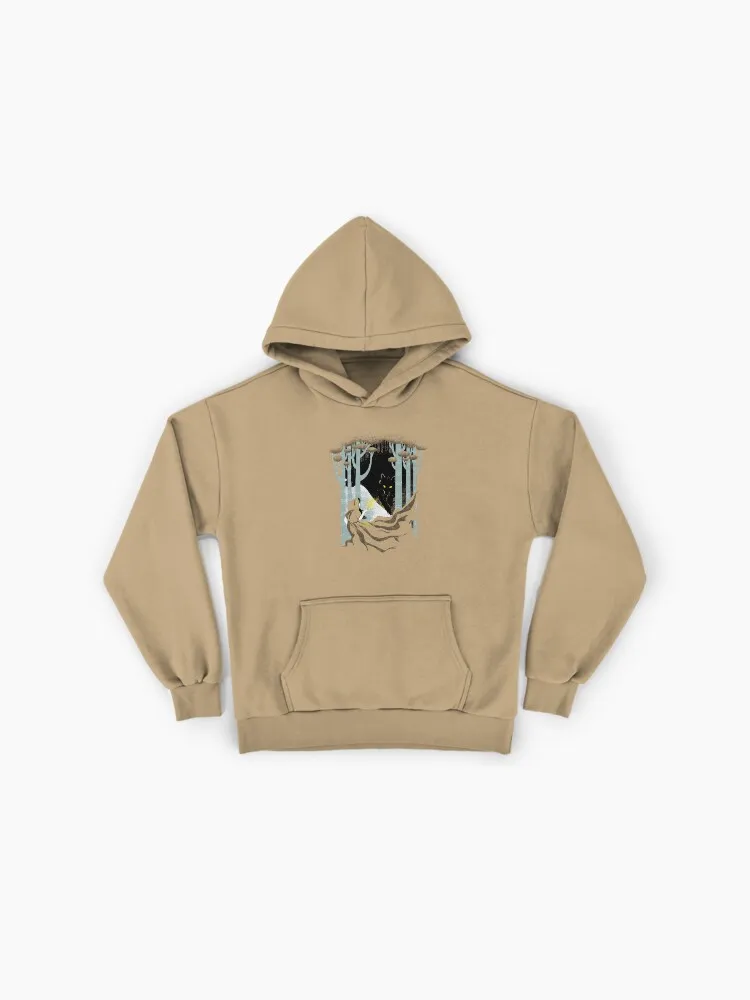Mystical Forest Scene Art Hoodie