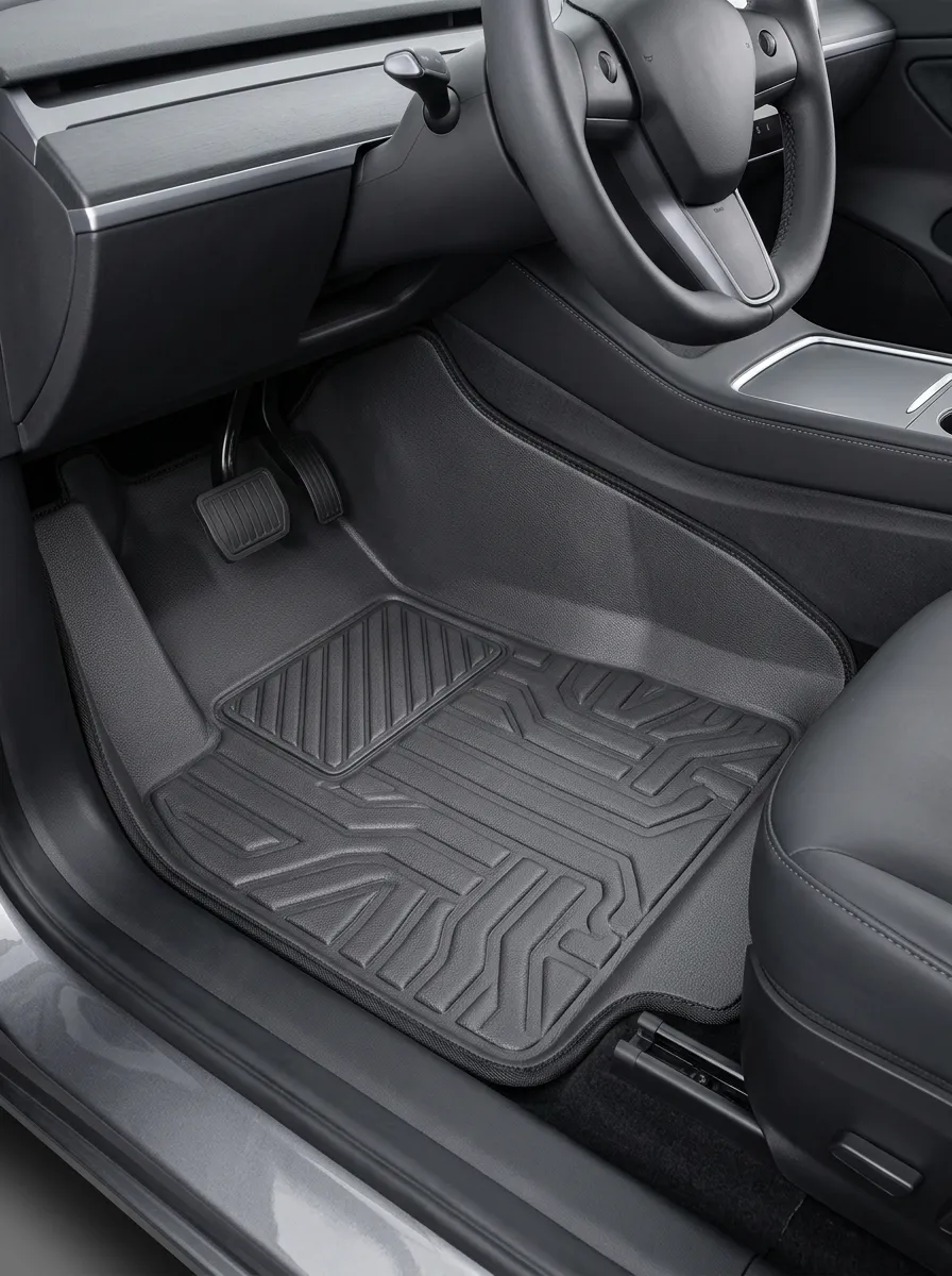 Circuit-Pattern Floor Mats