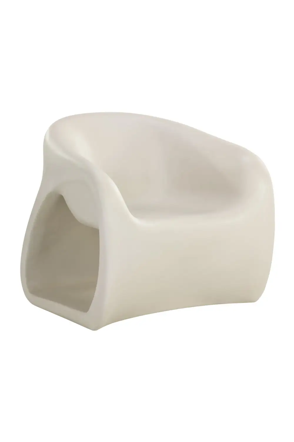 Molded Concrete Indoor/Outdoor Lounge Chair