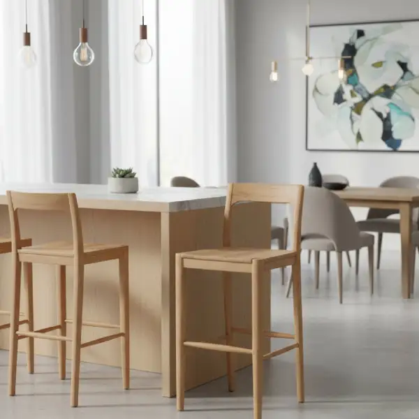 Open-Back Bar Stool