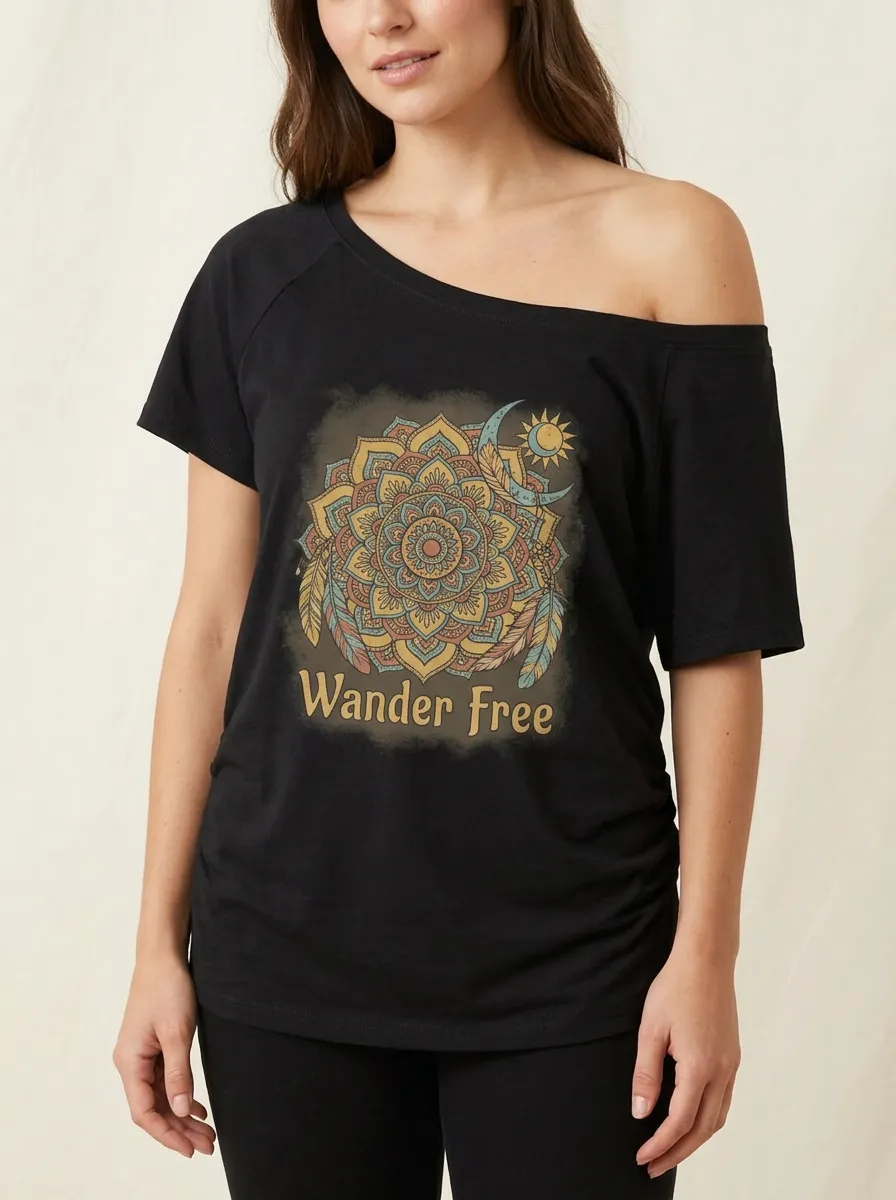 Wander Free Boho T-Shirt