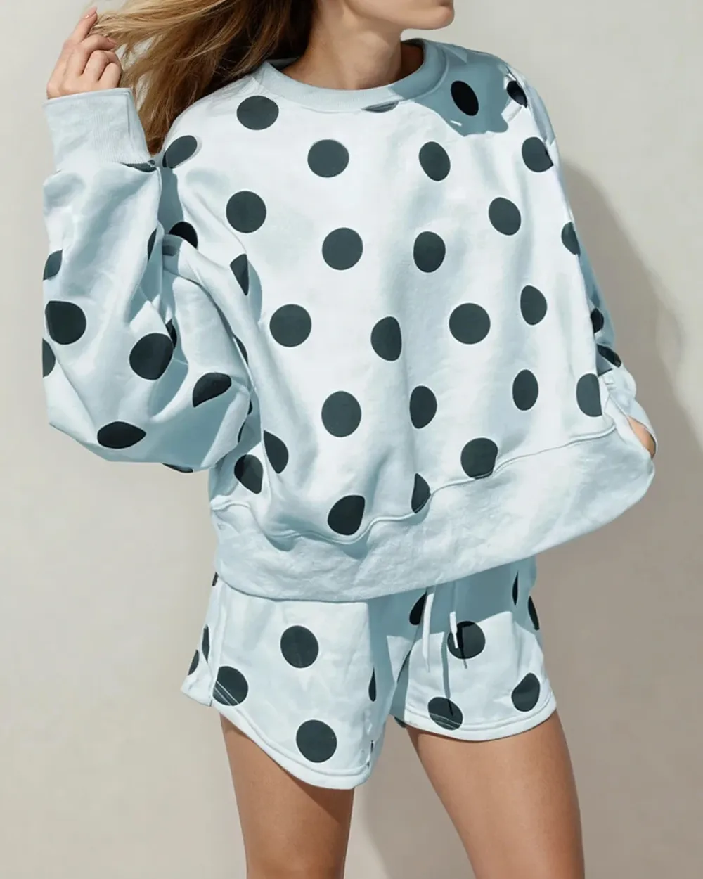 Polka Dot Two Piece Set