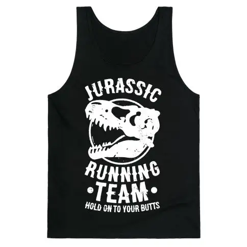 Dino Running Graphic Tank Top