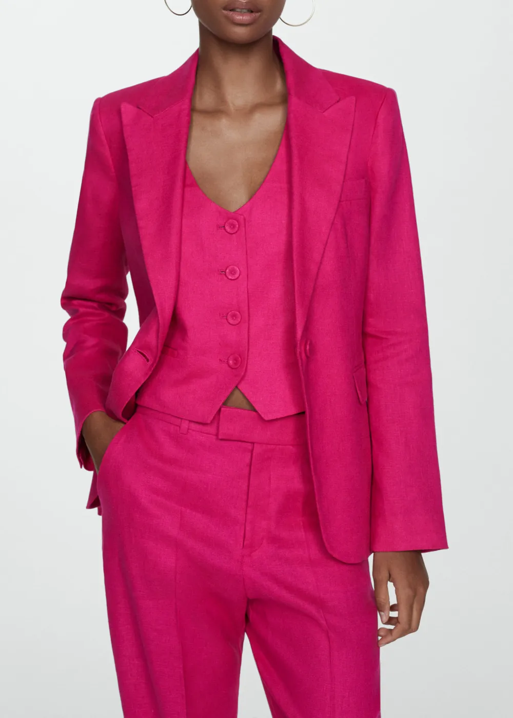 Linen Suit Trousers