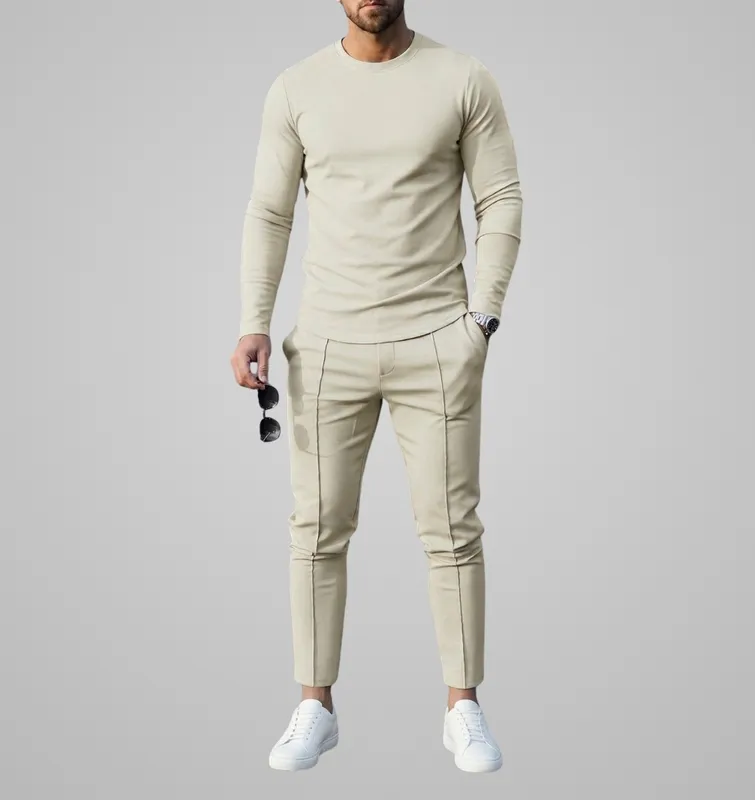Slim Fit Tracksuit Set