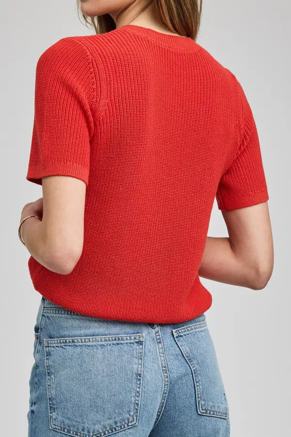 Ribbed Relaxed Lightweight Soft Top