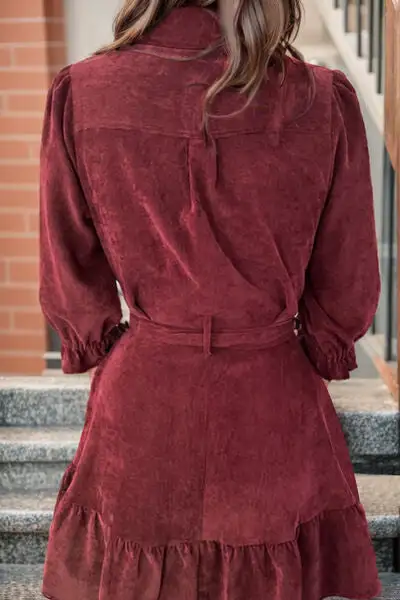 Weekend Ruffle Casual Dress