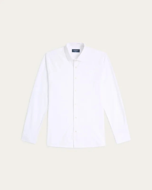 Knit Non-Iron Shirt White