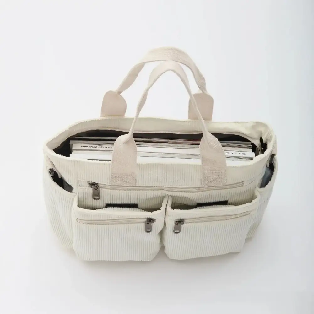 Open Top Crochet Crossbody Bag