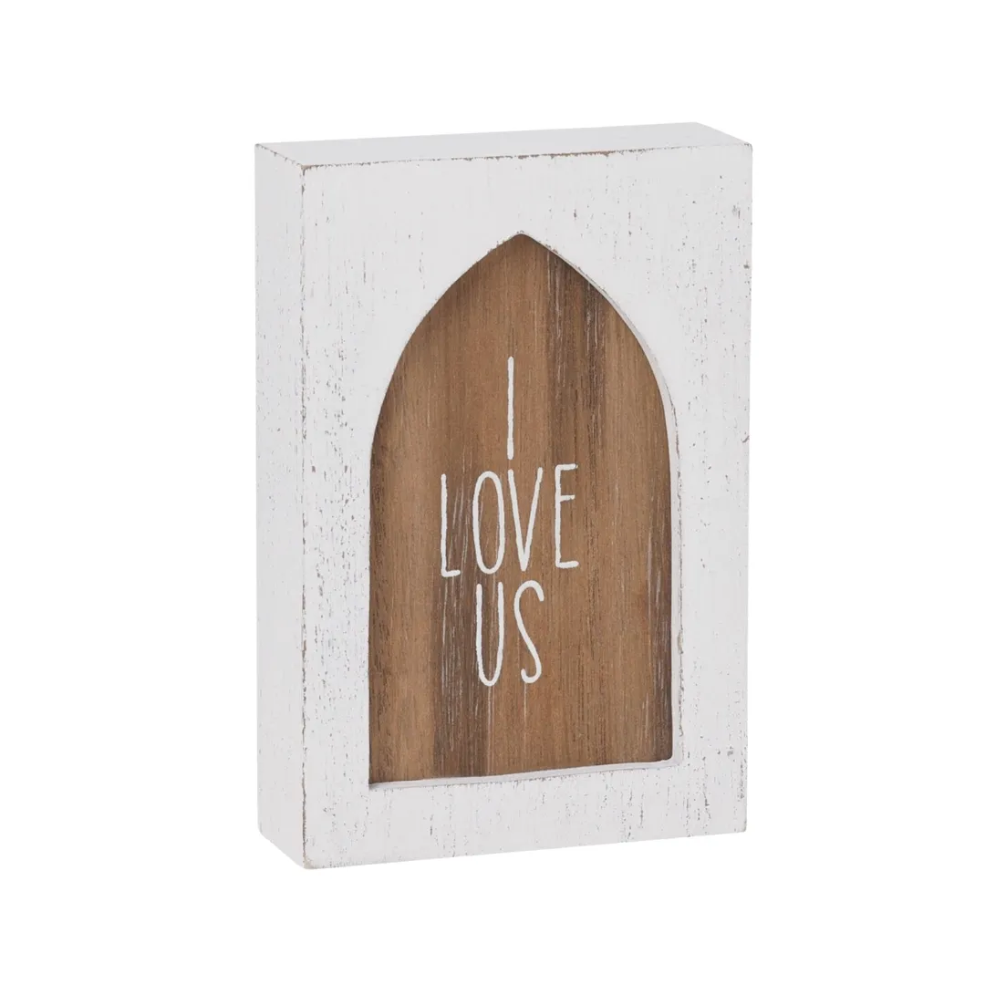 Contemporary Refined Decorative Wall Sign