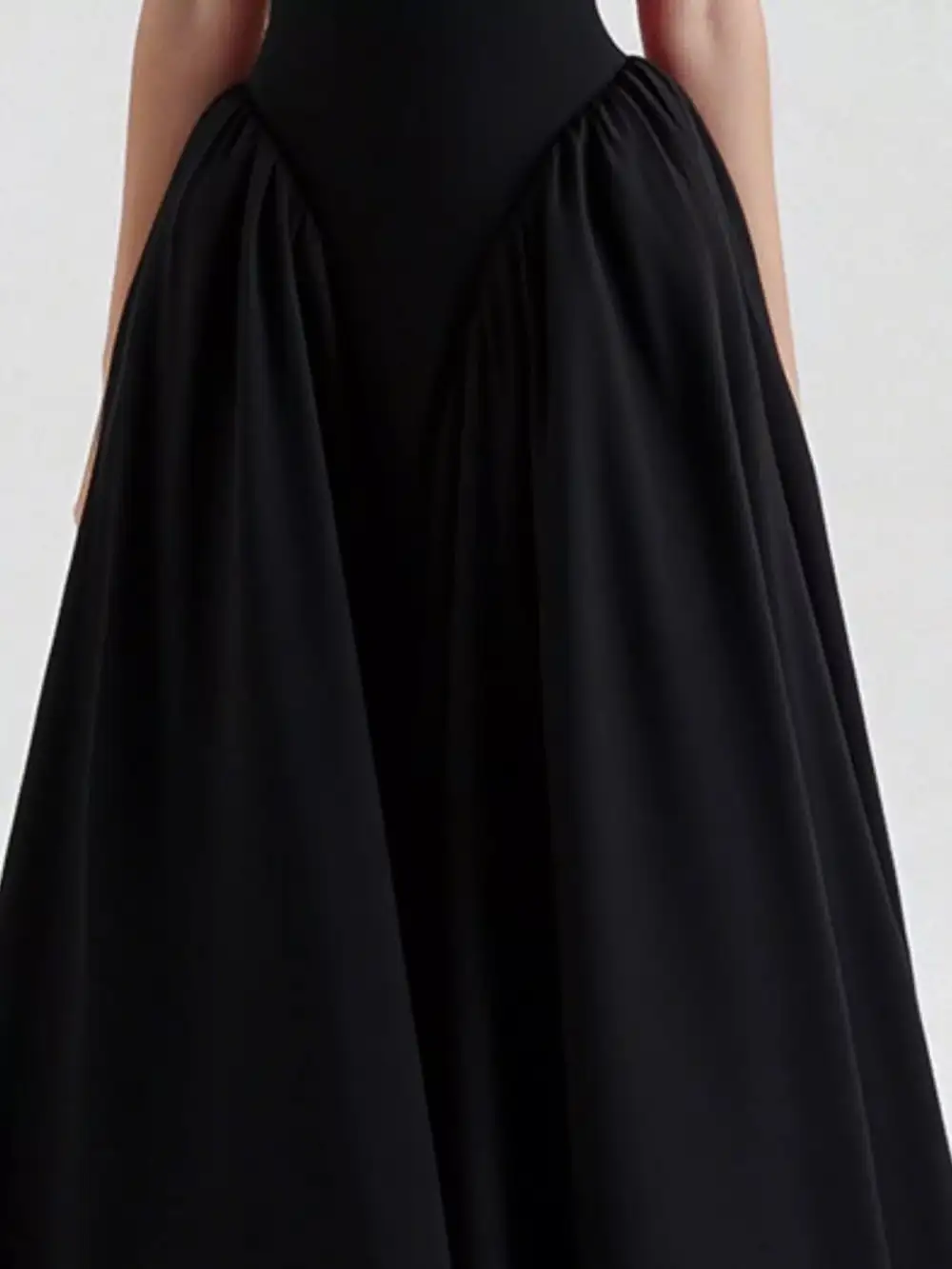 Halter Neck Midi Dress with Pockets
