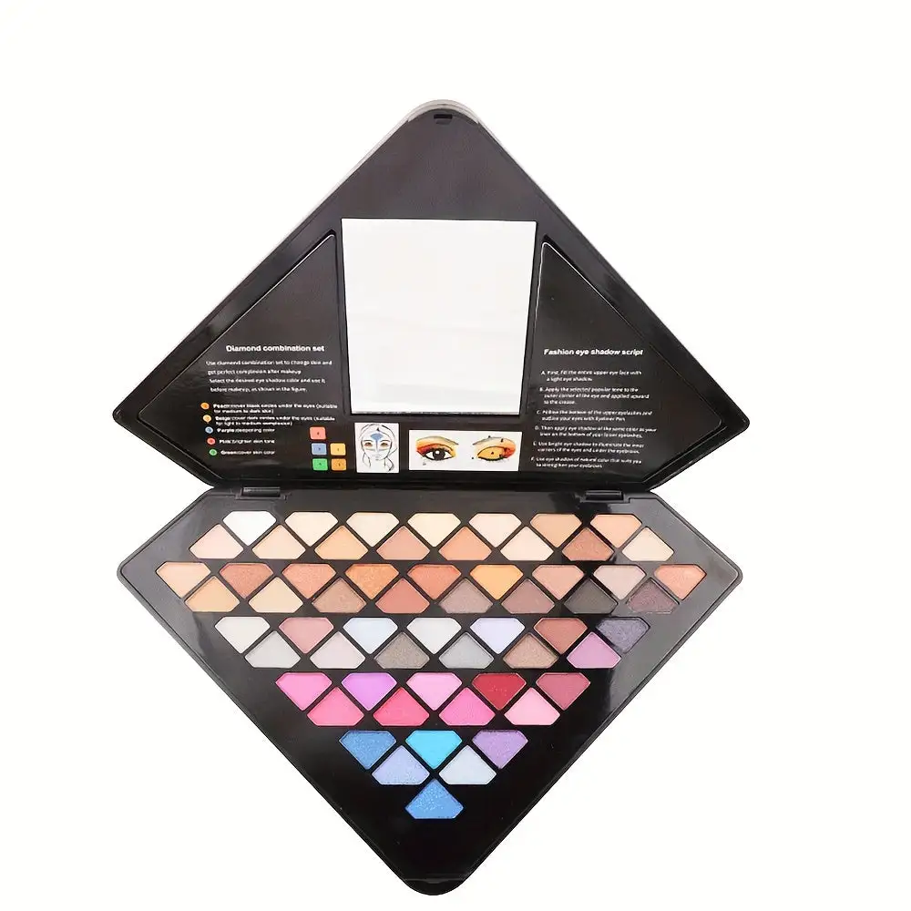 Polished Finish Setting Powder Compact