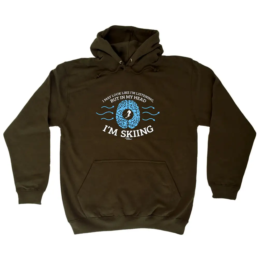 Ski Listening Graphic Hoodie