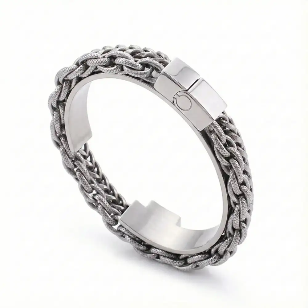 Men's Double Link Bracelet