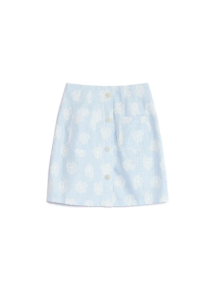 Tweed Mini Skirt