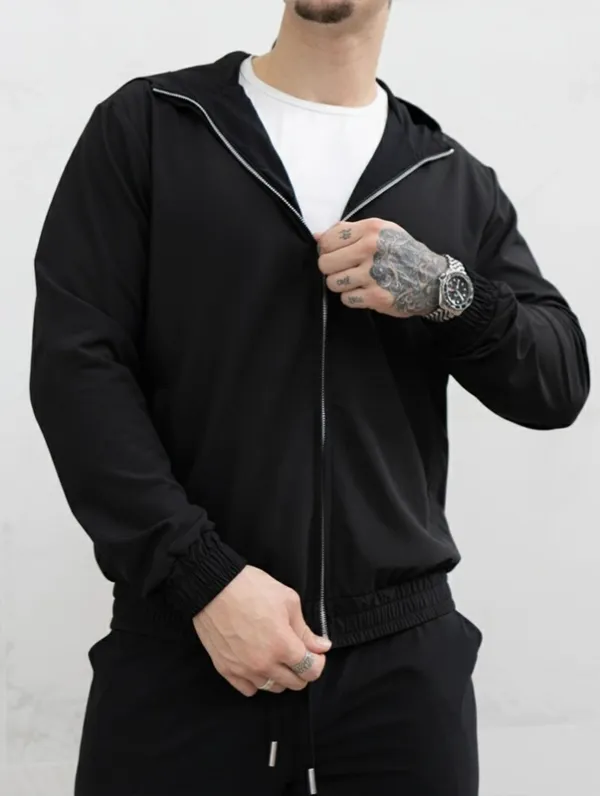 Black Coordinated Clothing Piece