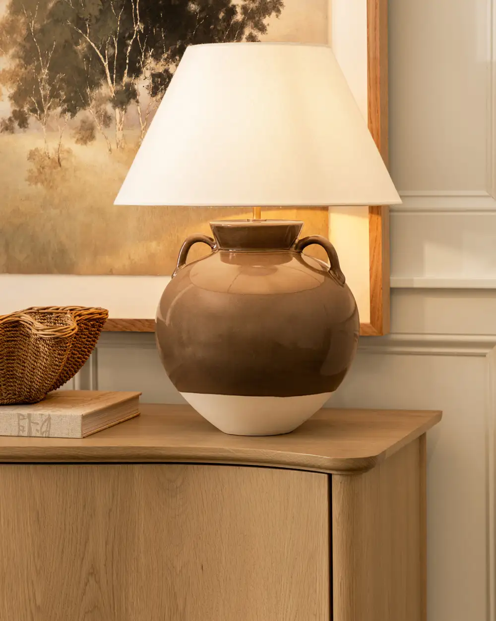 Classic Linen Table Lamp