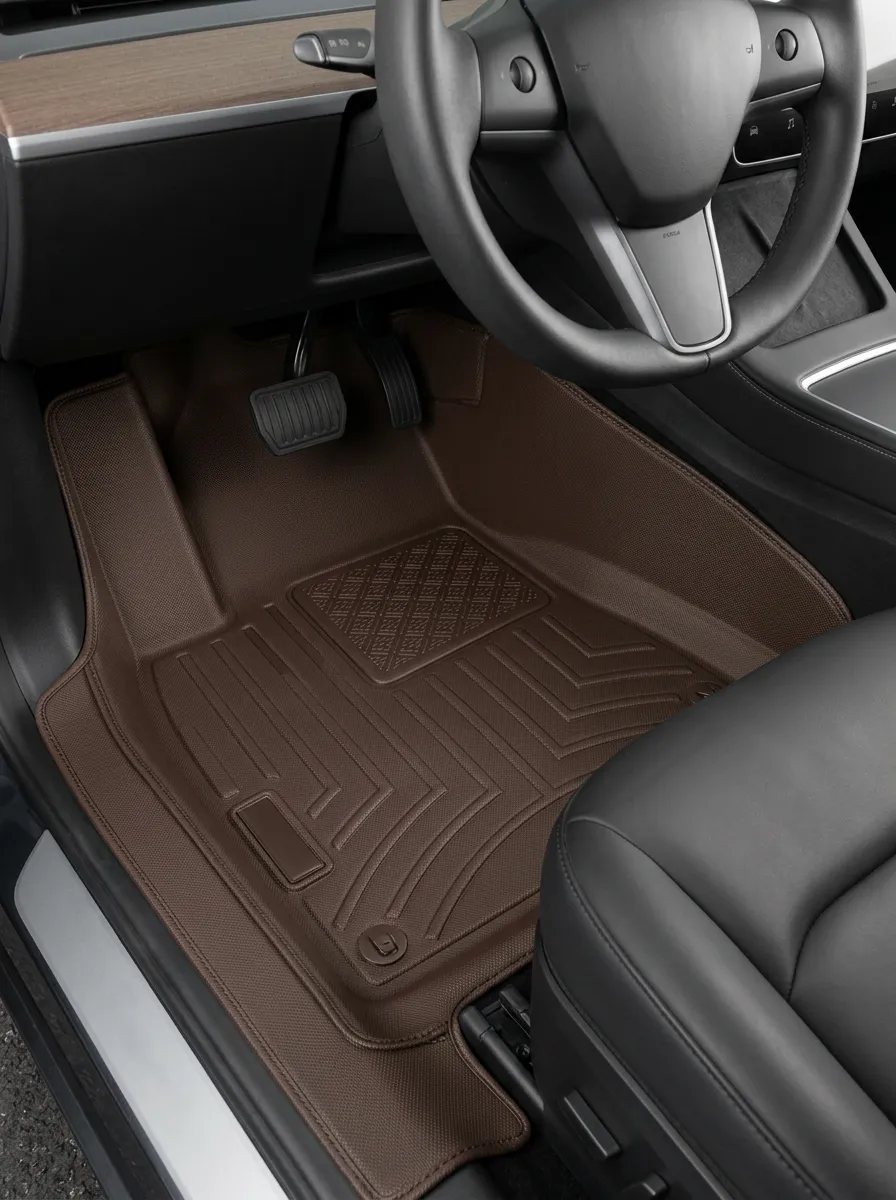 Modern Interior-Style Car Floor Mats