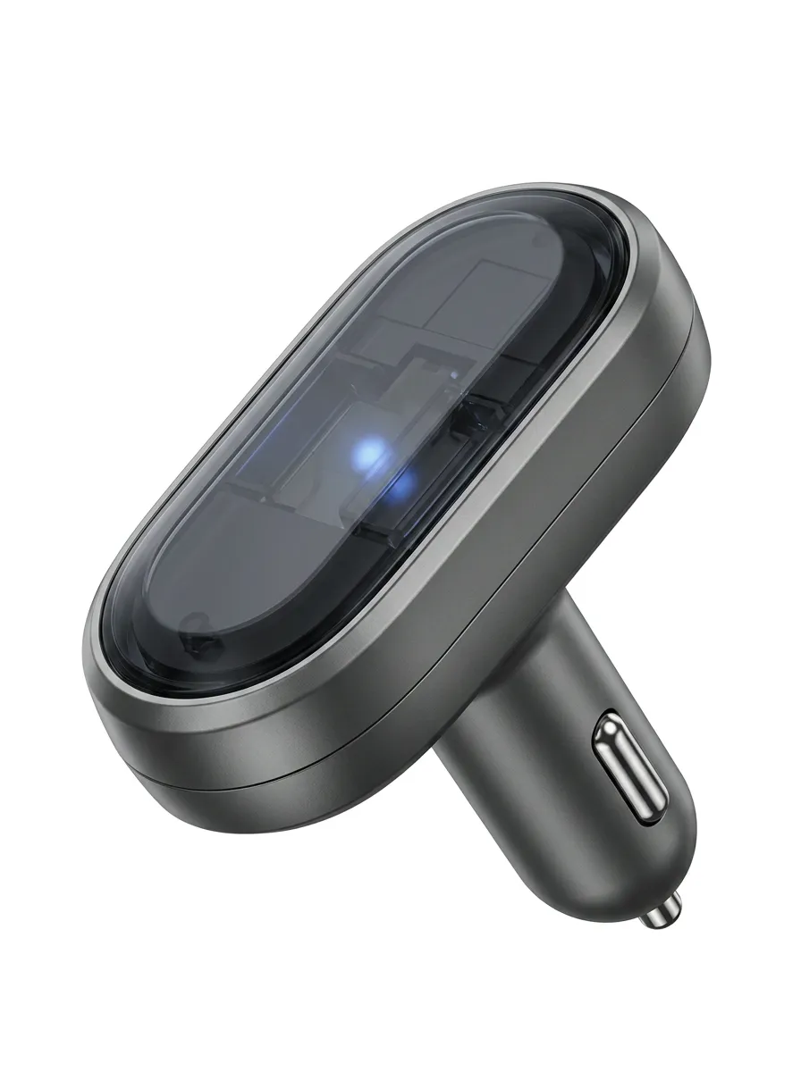 LED Indicator Car Fuel Saver Electronic Plug-In Device for Vehicle Interiors