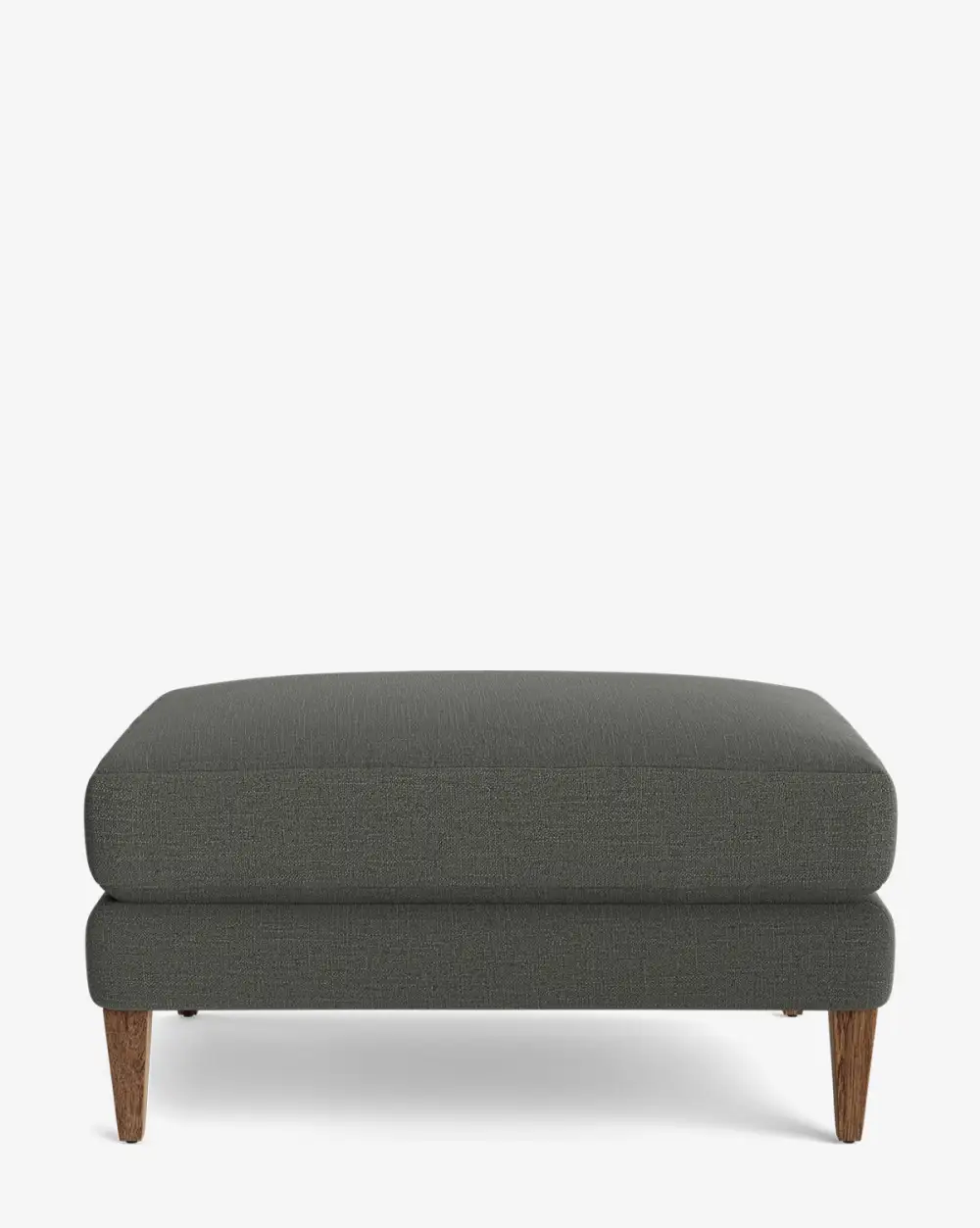 Modern Oak Ottoman