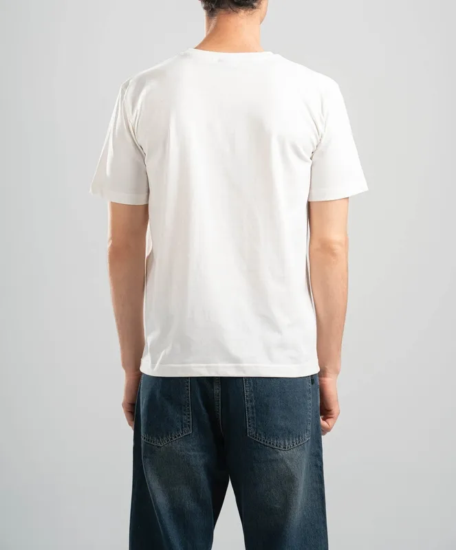 White Soft Cotton Crewneck Tee