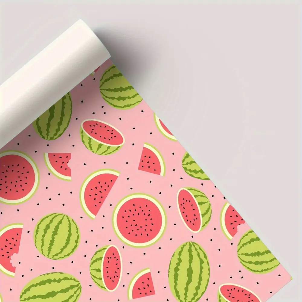 Watermelon-Print Gift Wrapping Paper