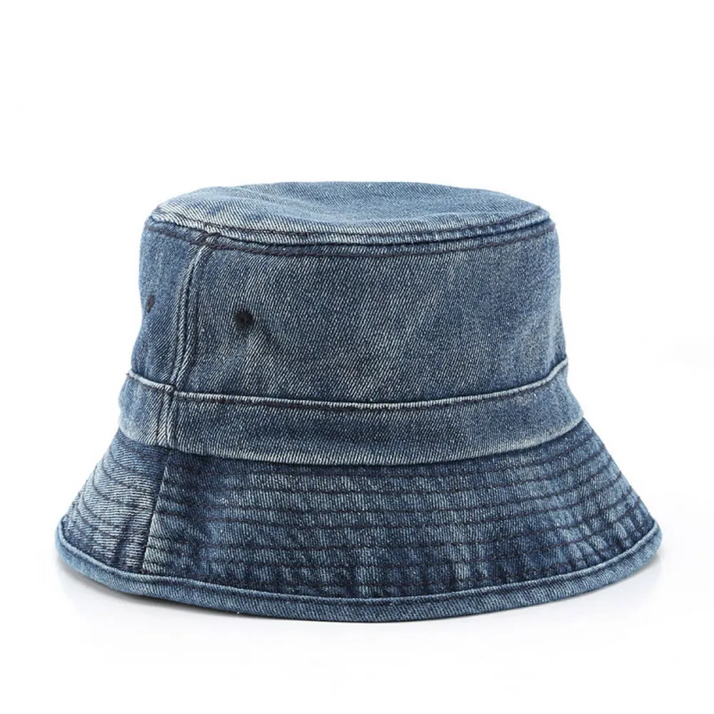 Relaxed Denim Bucket Hat