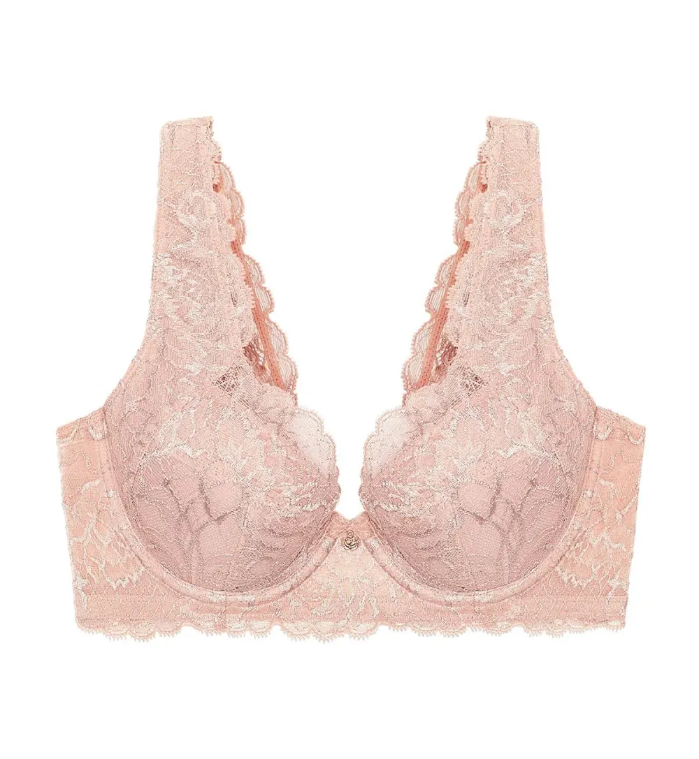 Women's Sleek Wired Padded Lightweight Breathable Bra
